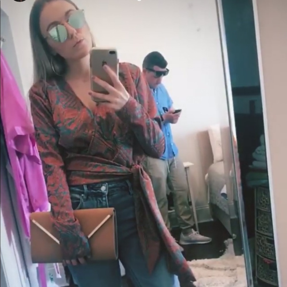 Zara wrap blouse - Picture 5 of 5